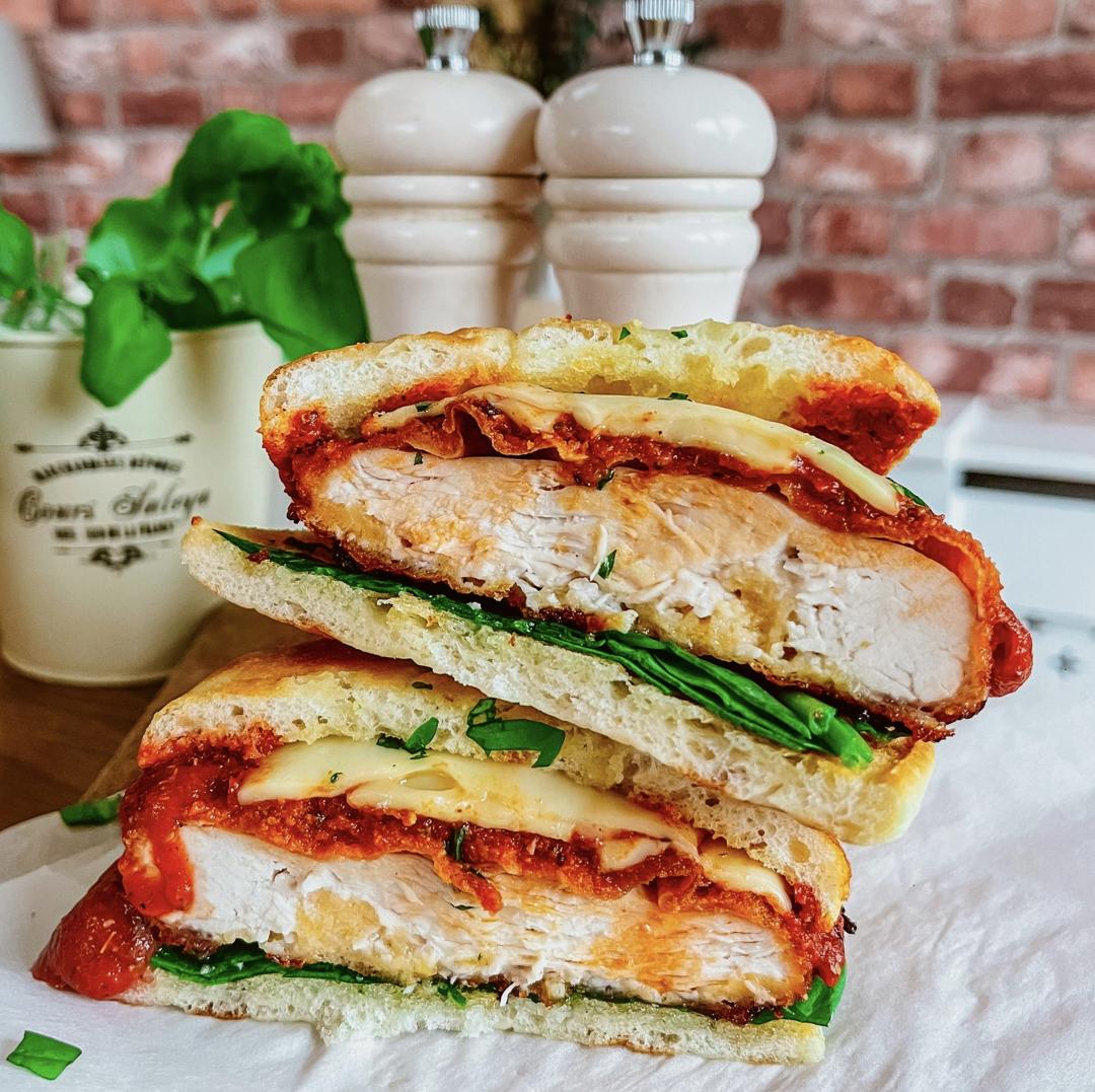 Chicken Parm Focaccia